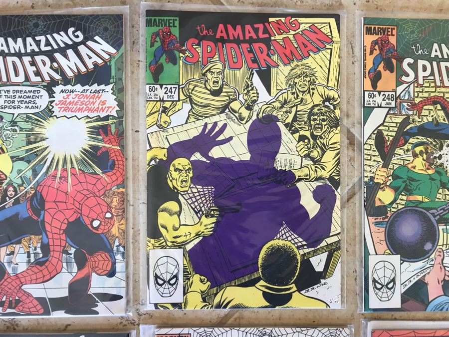 (8) Vintage Marvel The Amazing Spider-Man Comic Books [Photo 3]