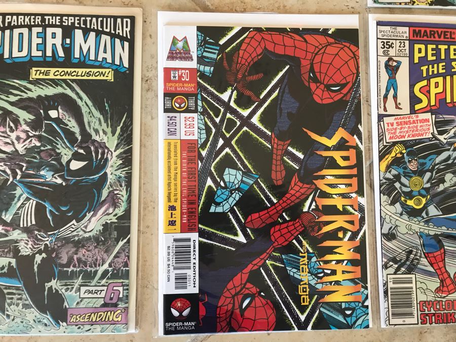 (8) Vintage Marvel Spider-Man Comic Books [Photo 8]