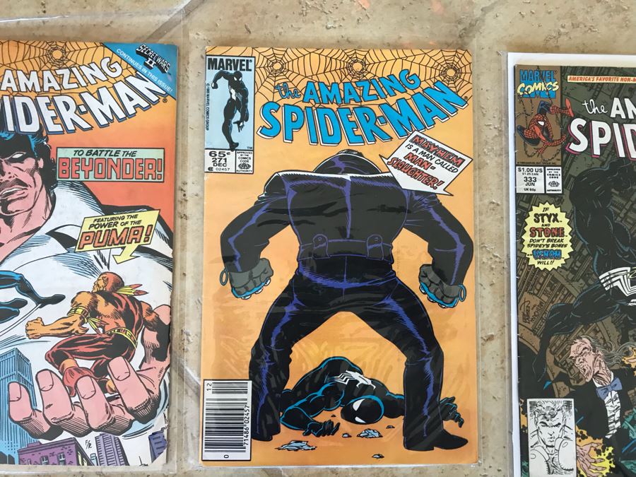 (8) Vintage Marvel Spider-Man Comic Books [Photo 4]