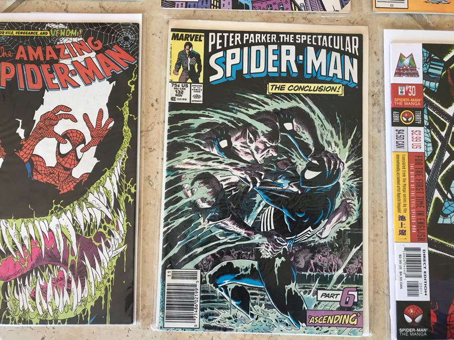(8) Vintage Marvel Spider-Man Comic Books [Photo 7]