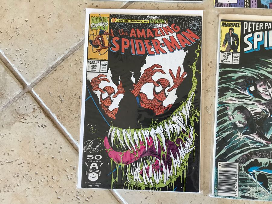 (8) Vintage Marvel Spider-Man Comic Books [Photo 6]