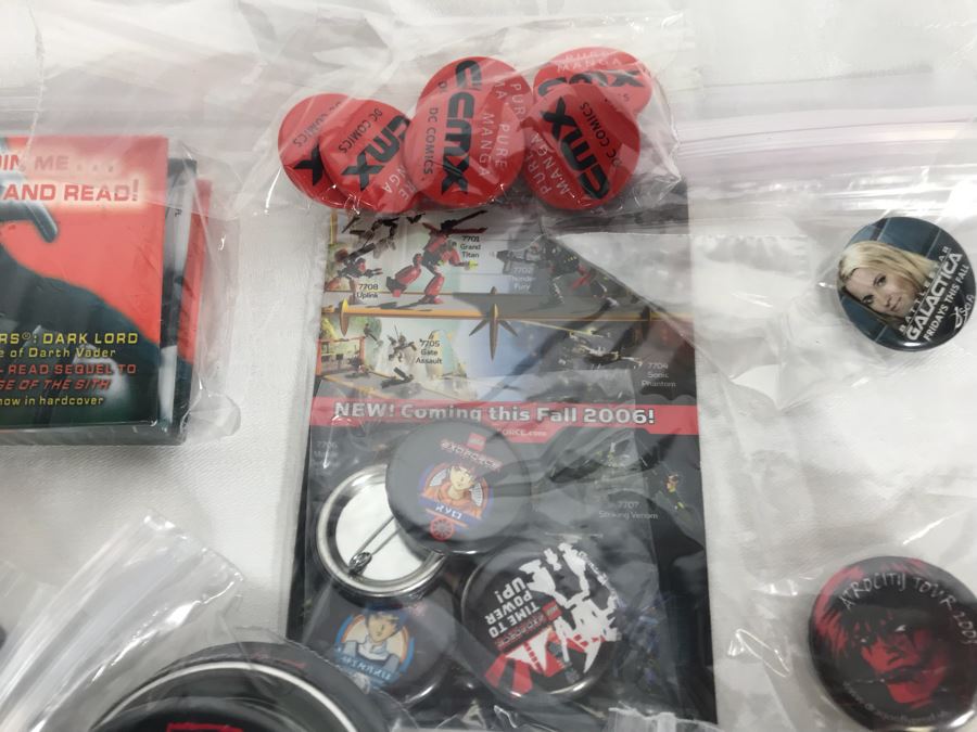 Collection Of Various Vintage Movie, TV Show, Comic Book Promotional Buttons [Photo 9]