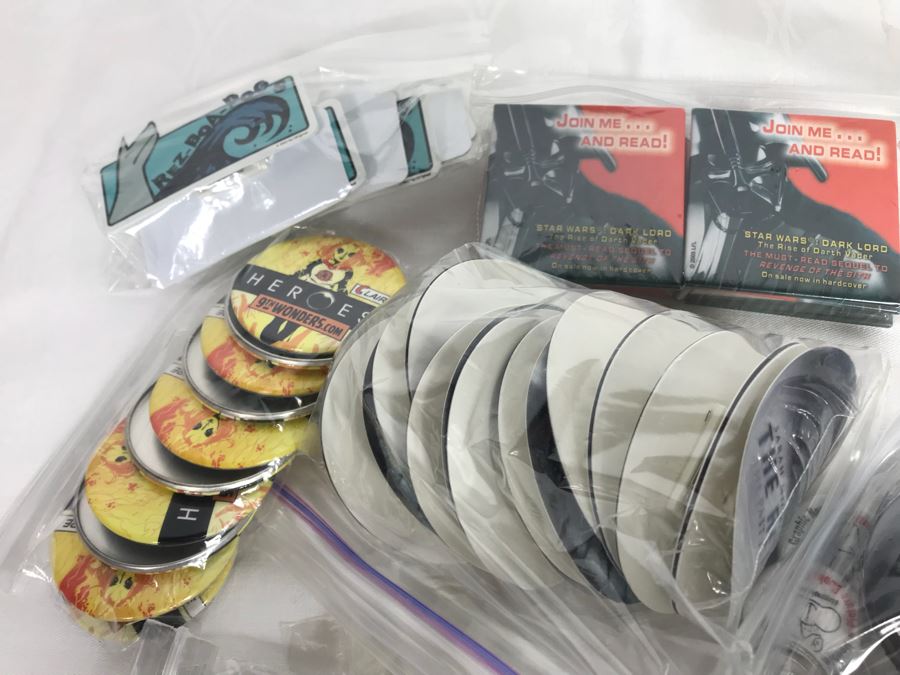 Collection Of Various Vintage Movie, TV Show, Comic Book Promotional Buttons [Photo 6]