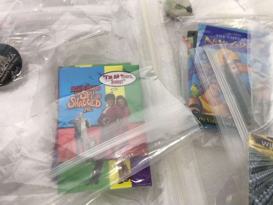 Collection Of Various Vintage Movie, TV Show, Comic Book Promotional Buttons [Photo 13]