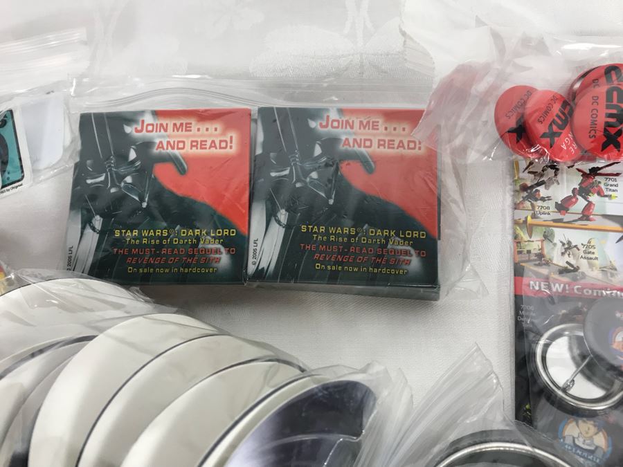 Collection Of Various Vintage Movie, TV Show, Comic Book Promotional Buttons [Photo 7]