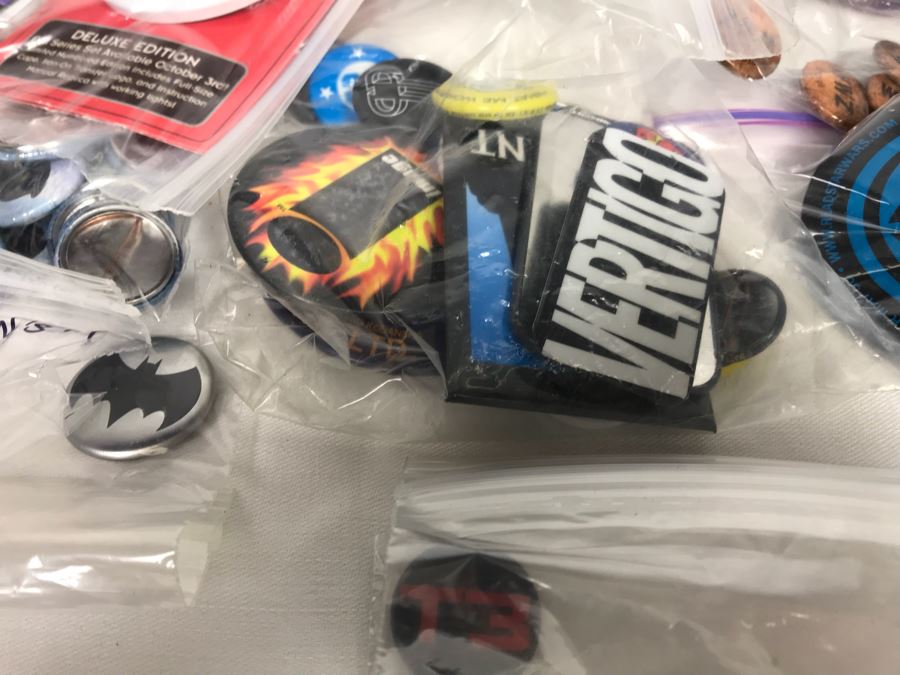 Collection Of Various Vintage Movie, TV Show, Comic Book Promotional Buttons [Photo 22]