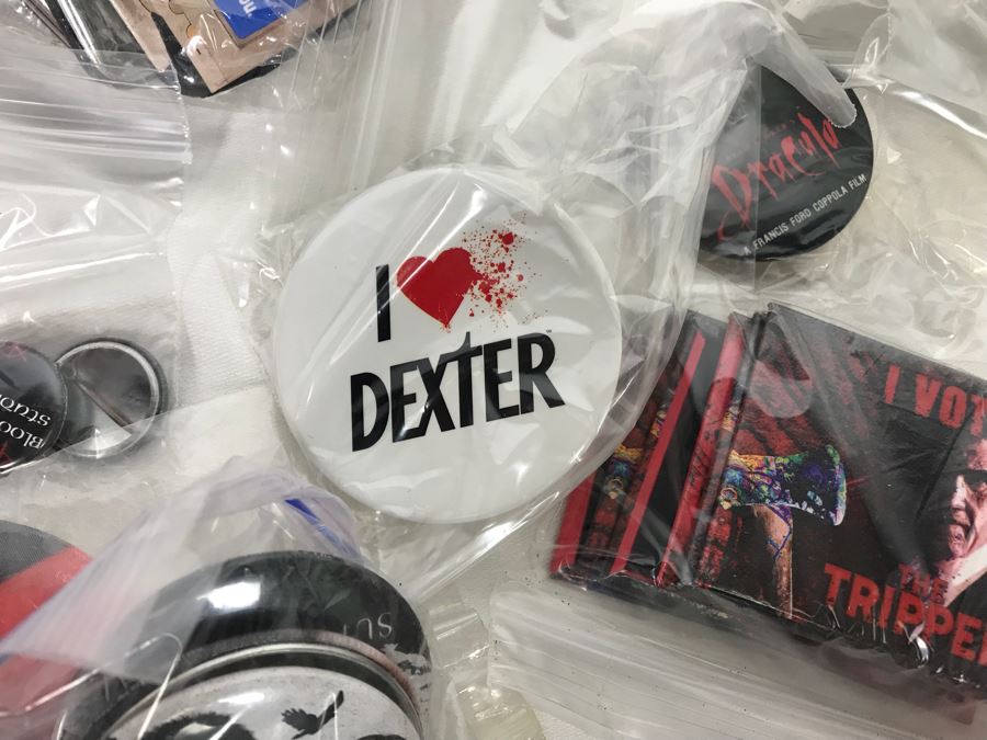 Collection Of Various Vintage Movie, TV Show, Comic Book Promotional Buttons [Photo 3]