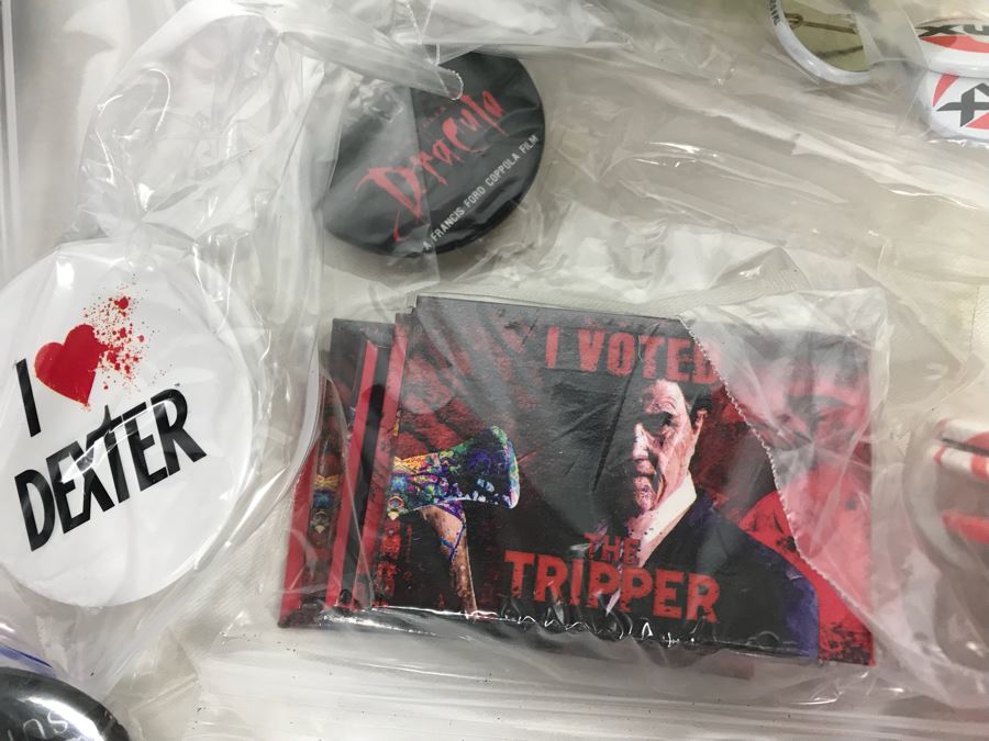 Collection Of Various Vintage Movie, TV Show, Comic Book Promotional Buttons [Photo 4]