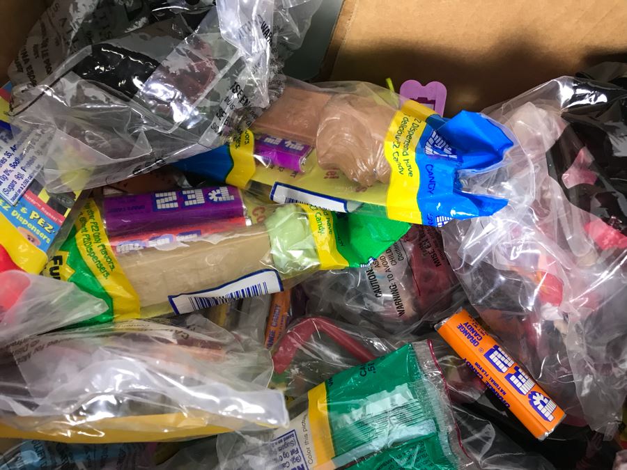 (3) Large Boxes Filled With Various McDonalds And Burger King Happy Meal Toys, Christmas Ornaments, Trading Cards Including Pokemon, PEZ Dispensers - See All Photos [Photo 51]