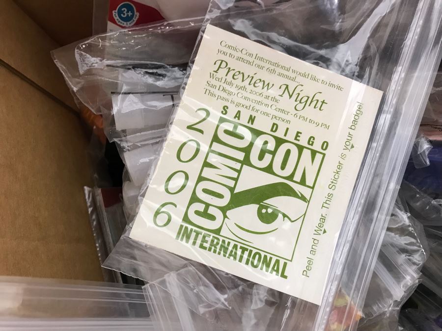 (3) Large Boxes Filled With Various McDonalds And Burger King Happy Meal Toys, Christmas Ornaments, Trading Cards Including Pokemon, PEZ Dispensers - See All Photos [Photo 31]