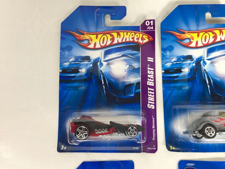 (8) Mattel Hot Wheels Cards With Hot Wheels Poster [Photo 3]