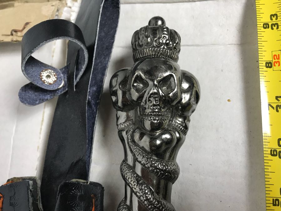 Set Of (4) Large Fantasy Swords New Old Stock 33'L [Photo 7]