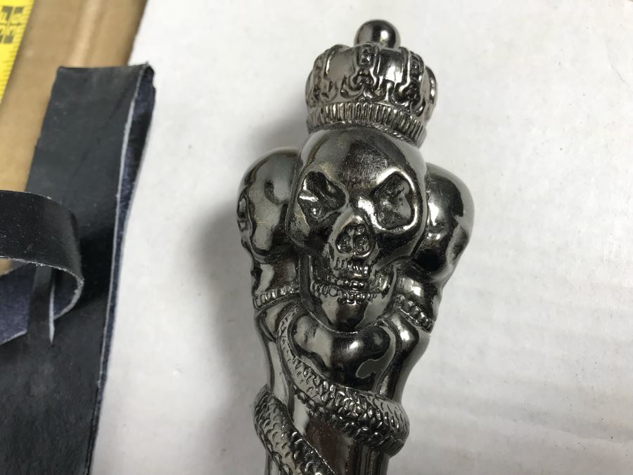 Set Of (3) Large Fantasy Swords New Old Stock 43'L [Photo 15]