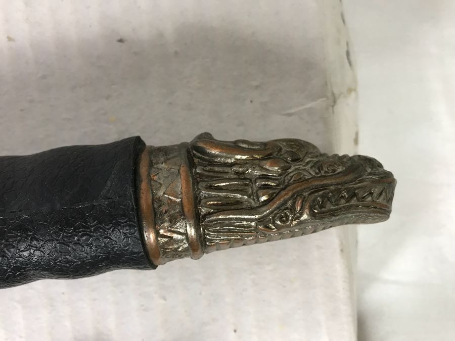 Set Of (3) Large Fantasy Swords New Old Stock 43'L [Photo 9]