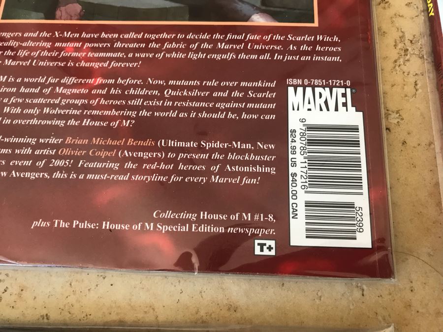 (6) Marvel Comics Trade Paperback Comic Books: Spider-Man, What If? Classic, Secret Wars, House Of M [Photo 6]
