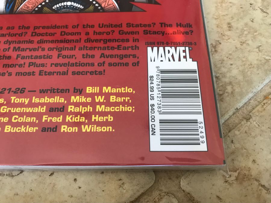 (6) Marvel Comics Trade Paperback Comic Books: Spider-Man, What If? Classic, Secret Wars, House Of M [Photo 8]