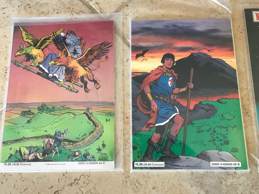 Vintage Star Trek The Motion Picture Marvel Super Special Magazine And Prince Valiant In The Days Of King Arthur Books One And Two [Photo 5]