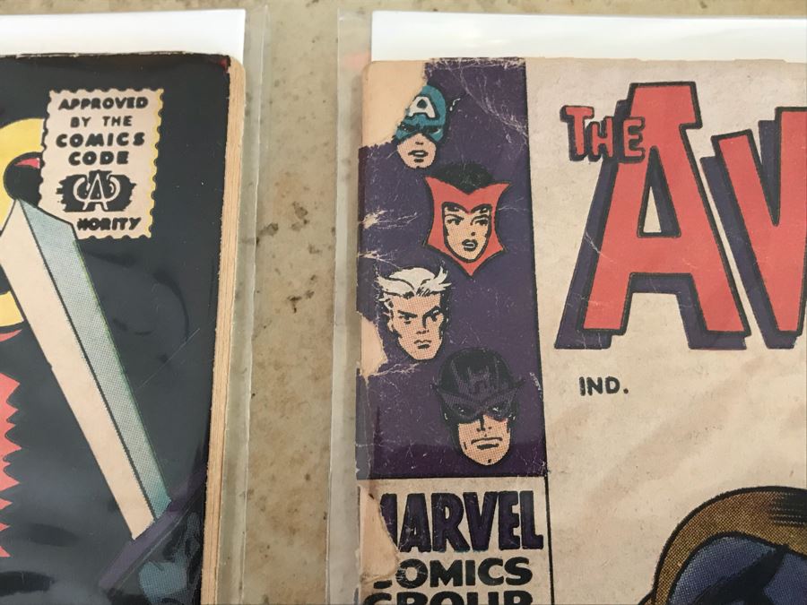 Vintage 1966 Marvel Comics Group The Avengers Comic Books Issue 28 And 29 [Photo 11]