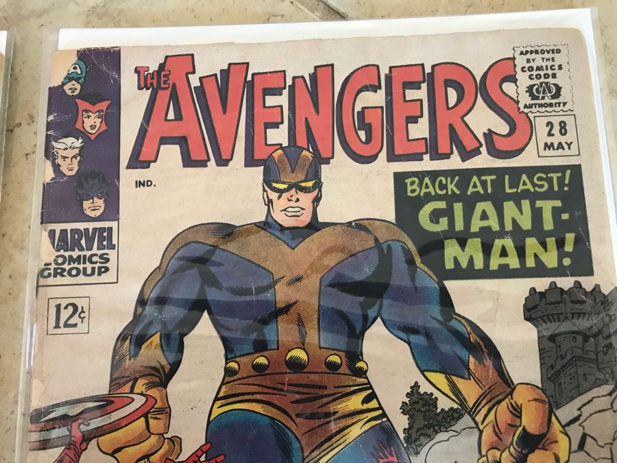 Vintage 1966 Marvel Comics Group The Avengers Comic Books Issue 28 And 29 [Photo 9]