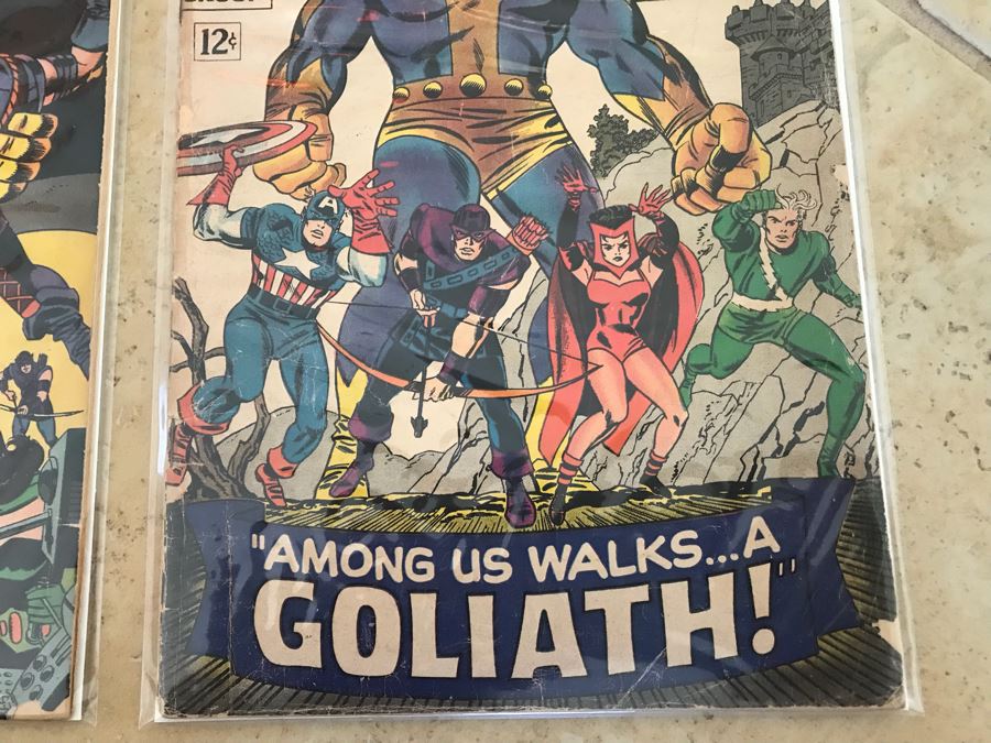 Vintage 1966 Marvel Comics Group The Avengers Comic Books Issue 28 And 29 [Photo 10]