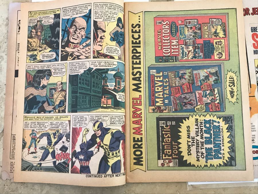 Vintage 1966 Marvel Comics Group The Avengers Comic Books Issue 28 And 29 [Photo 18]