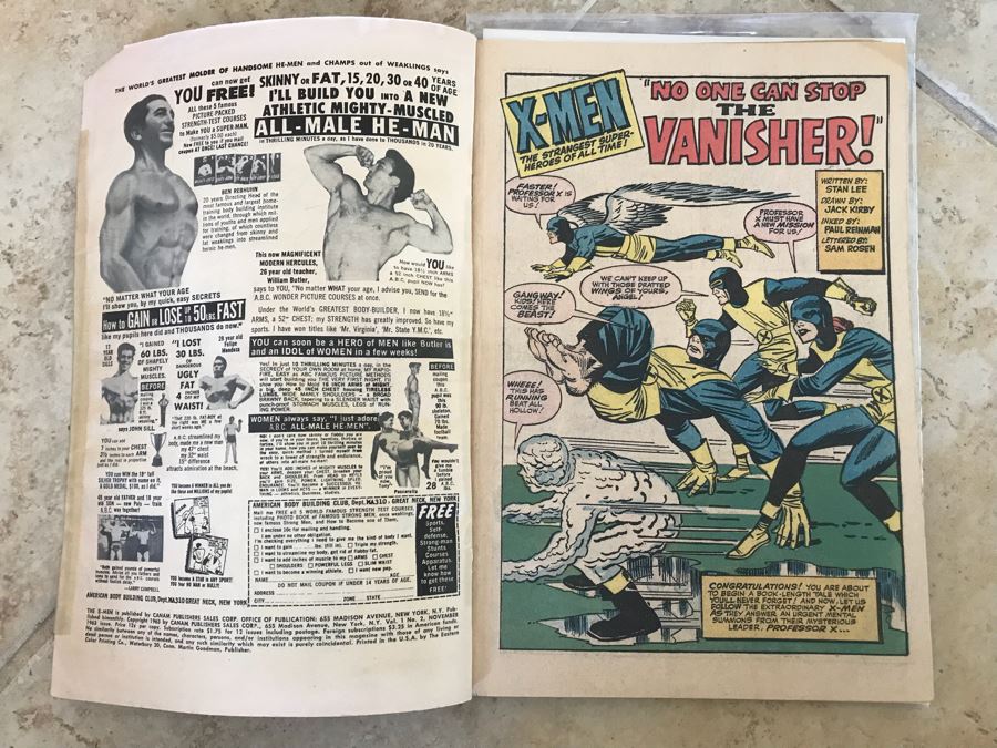 Vintage 1963 Marvel Comics Group The X-Men Issue 2 [Photo 6]