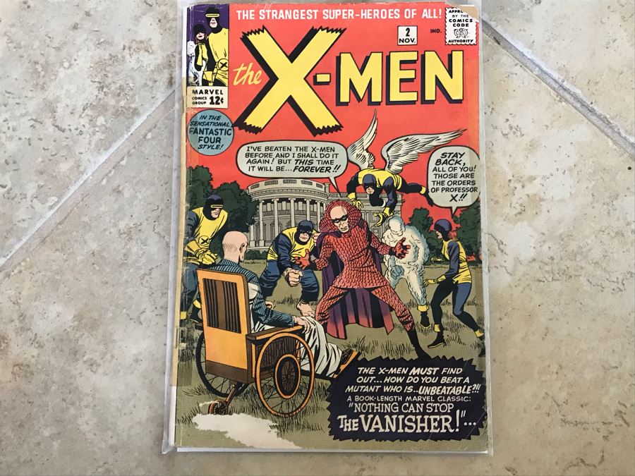 Vintage 1963 Marvel Comics Group The X-Men Issue 2