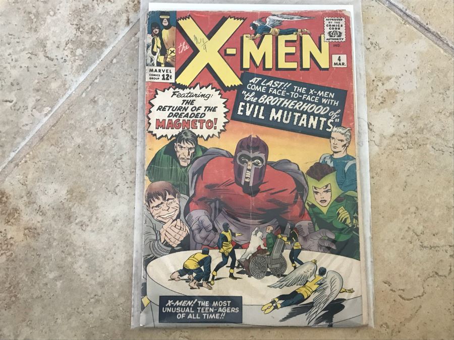 Vintage 1964 Marvel Comics Group The X-Men Issue 4 [Photo 3]