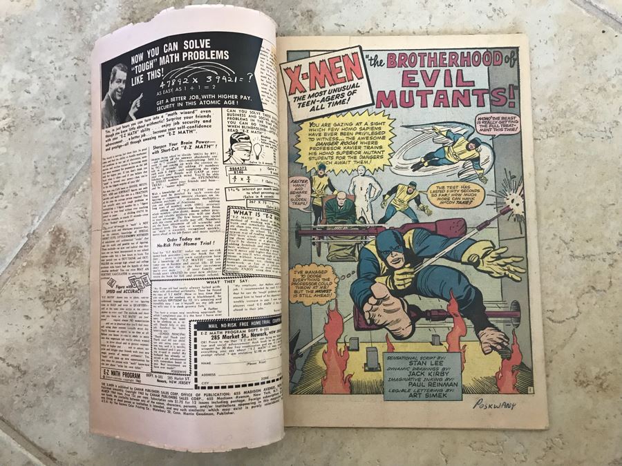 Vintage 1964 Marvel Comics Group The X-Men Issue 4 [Photo 9]