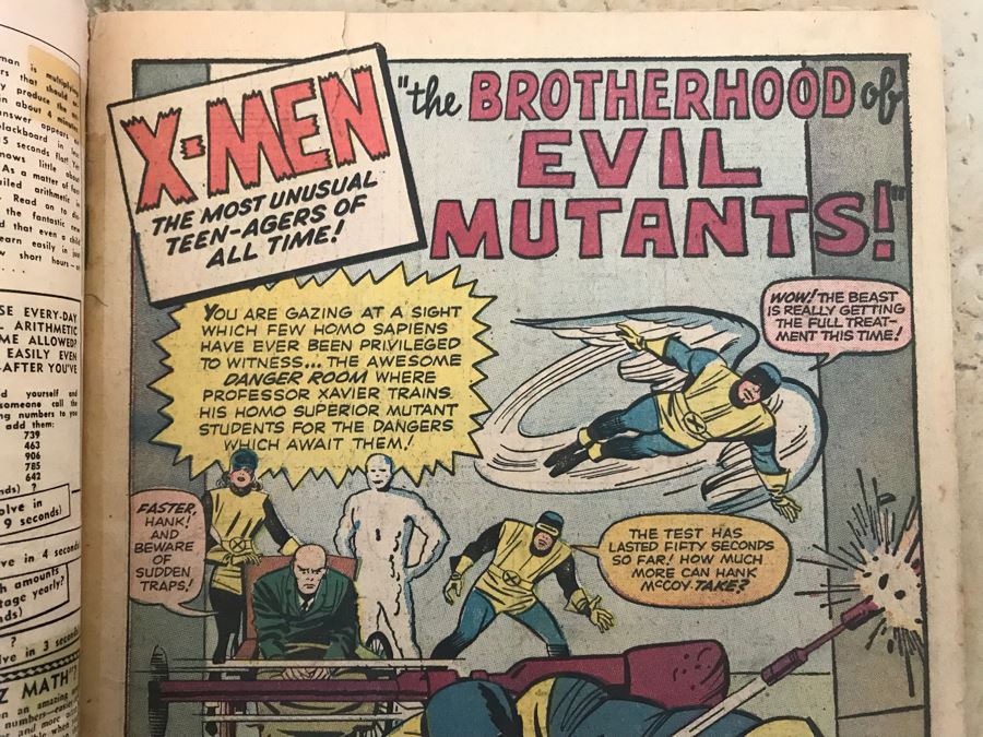 Vintage 1964 Marvel Comics Group The X-Men Issue 4 [Photo 10]