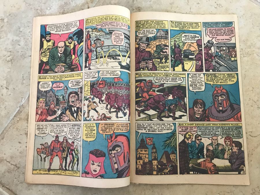 Vintage 1964 Marvel Comics Group The X-Men Issue 4