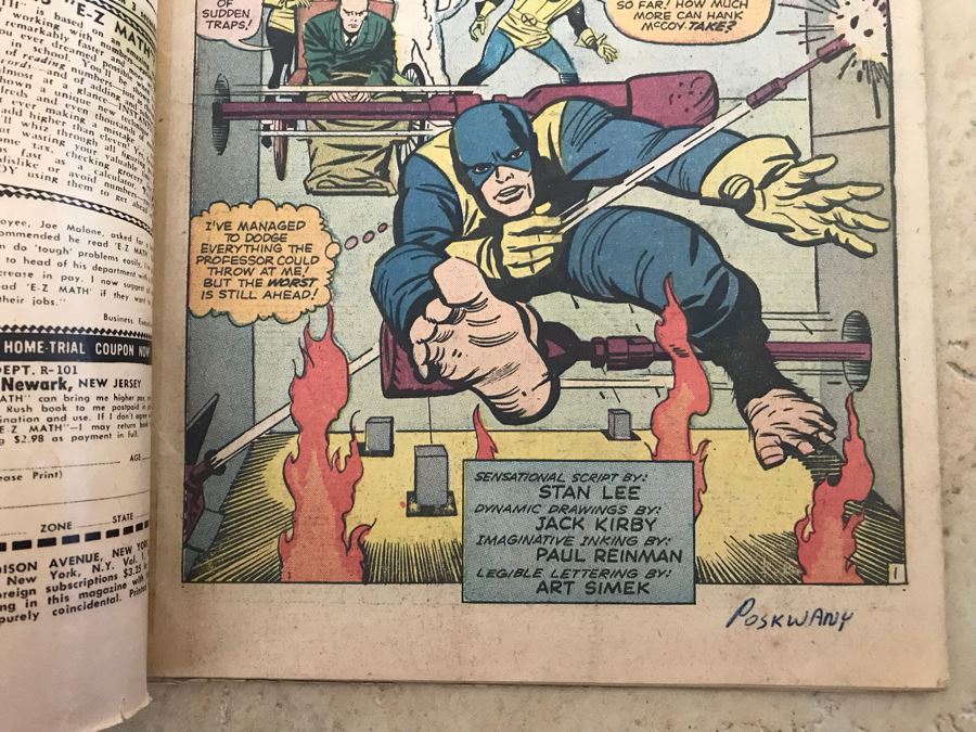 Vintage 1964 Marvel Comics Group The X-Men Issue 4 [Photo 11]