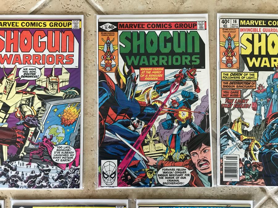 (7) Marvel Shogun Warriors Comic Books [Photo 5]