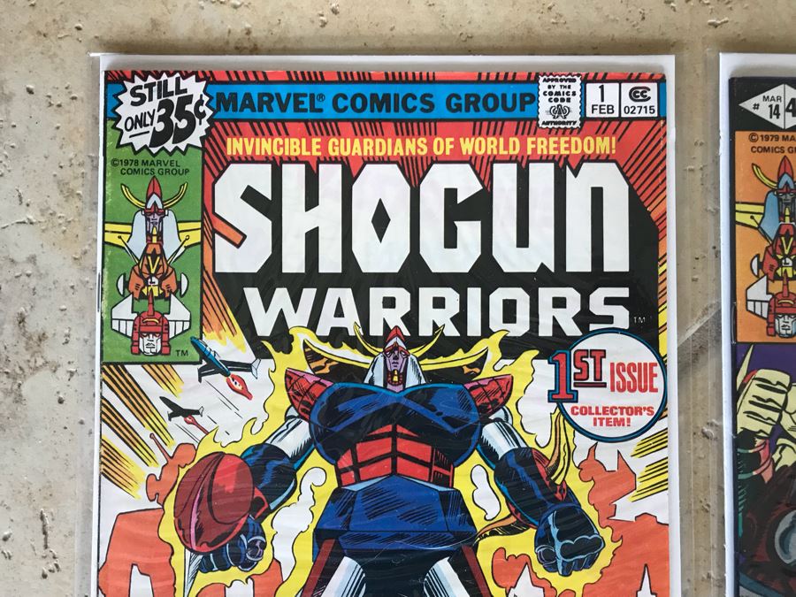 (7) Marvel Shogun Warriors Comic Books [Photo 3]