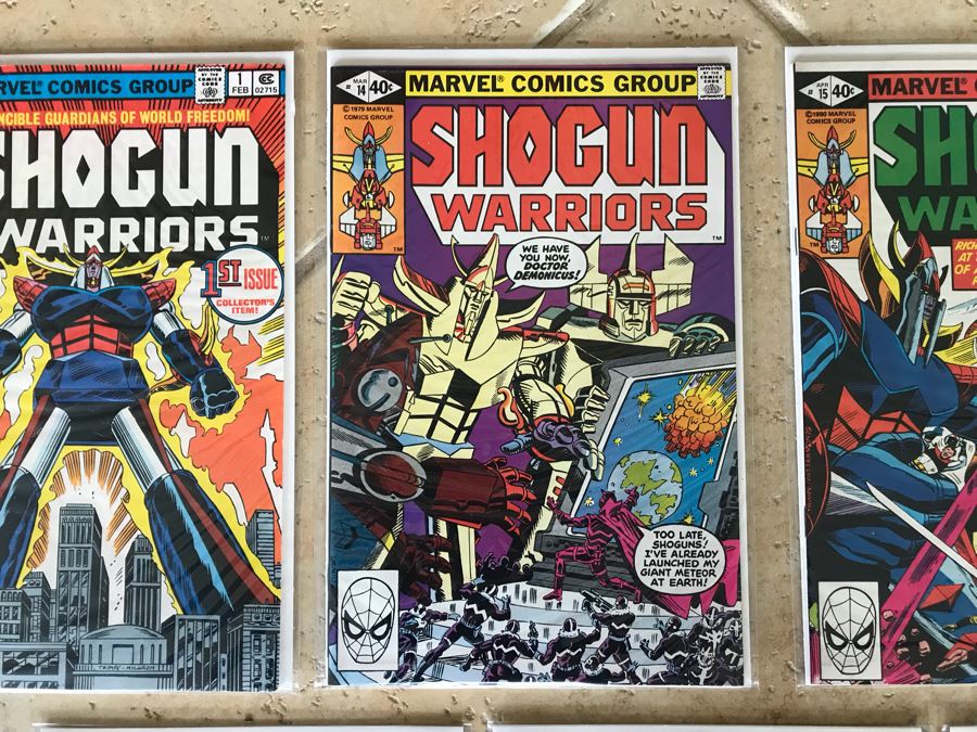 (7) Marvel Shogun Warriors Comic Books [Photo 4]