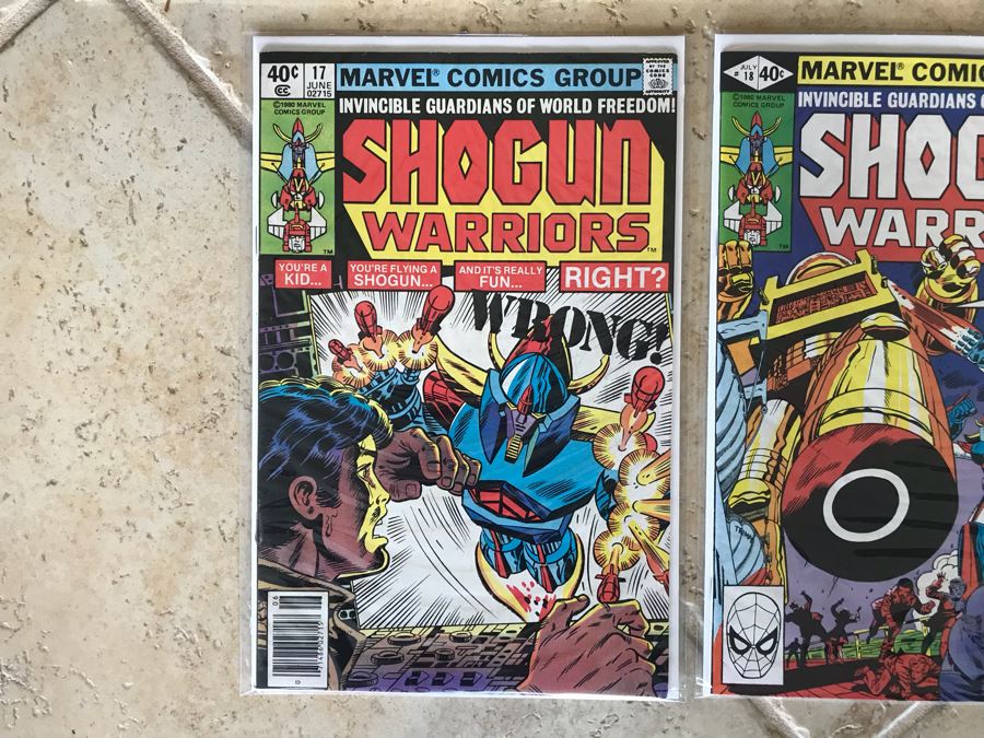 (7) Marvel Shogun Warriors Comic Books [Photo 7]