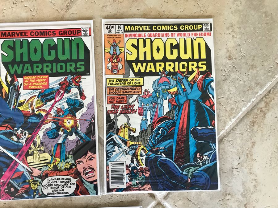 (7) Marvel Shogun Warriors Comic Books [Photo 6]