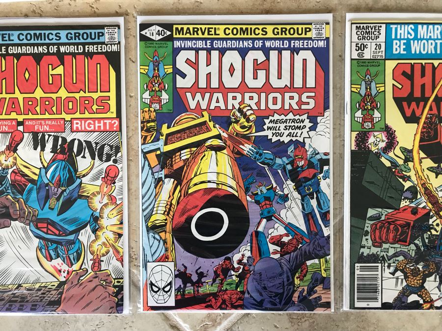 (7) Marvel Shogun Warriors Comic Books [Photo 8]