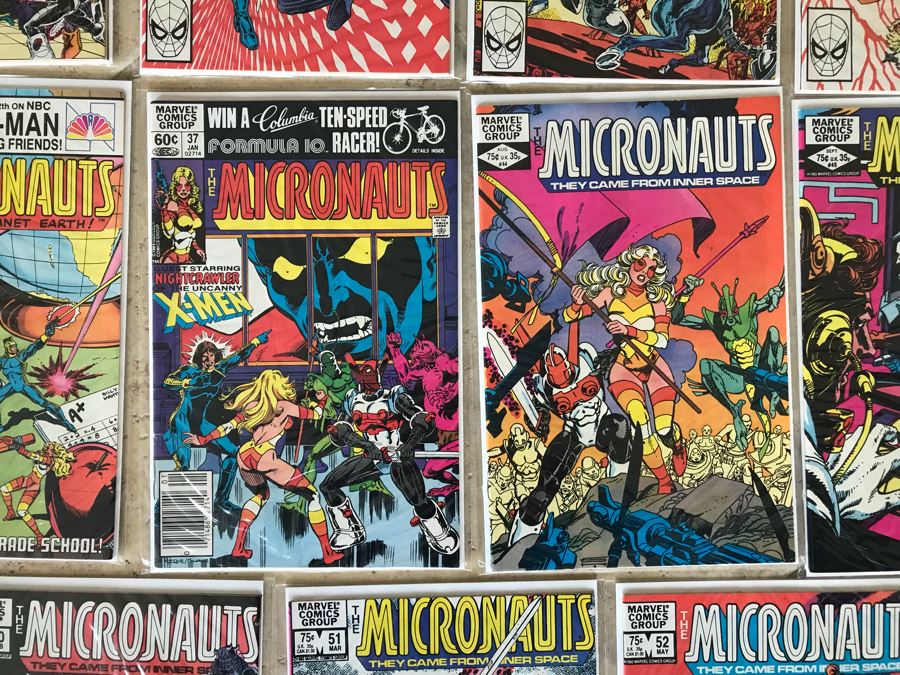 (47) Marvel Micronauts Comic Books Includes Issue 1 And Annual Issue 1 - See Photos [Photo 15]