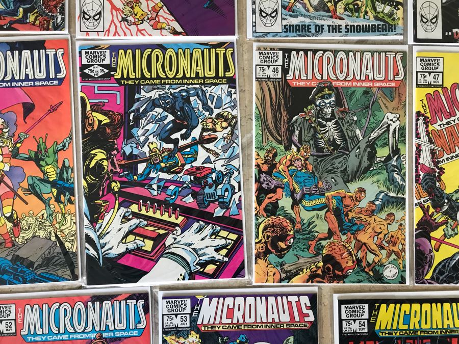 (47) Marvel Micronauts Comic Books Includes Issue 1 And Annual Issue 1 - See Photos [Photo 16]