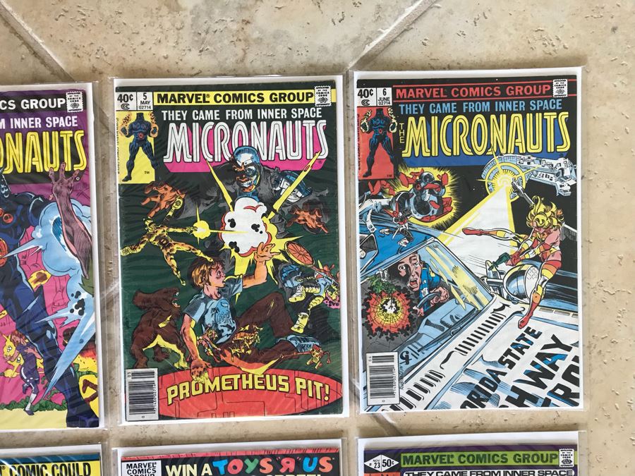 (47) Marvel Micronauts Comic Books Includes Issue 1 And Annual Issue 1 - See Photos [Photo 5]