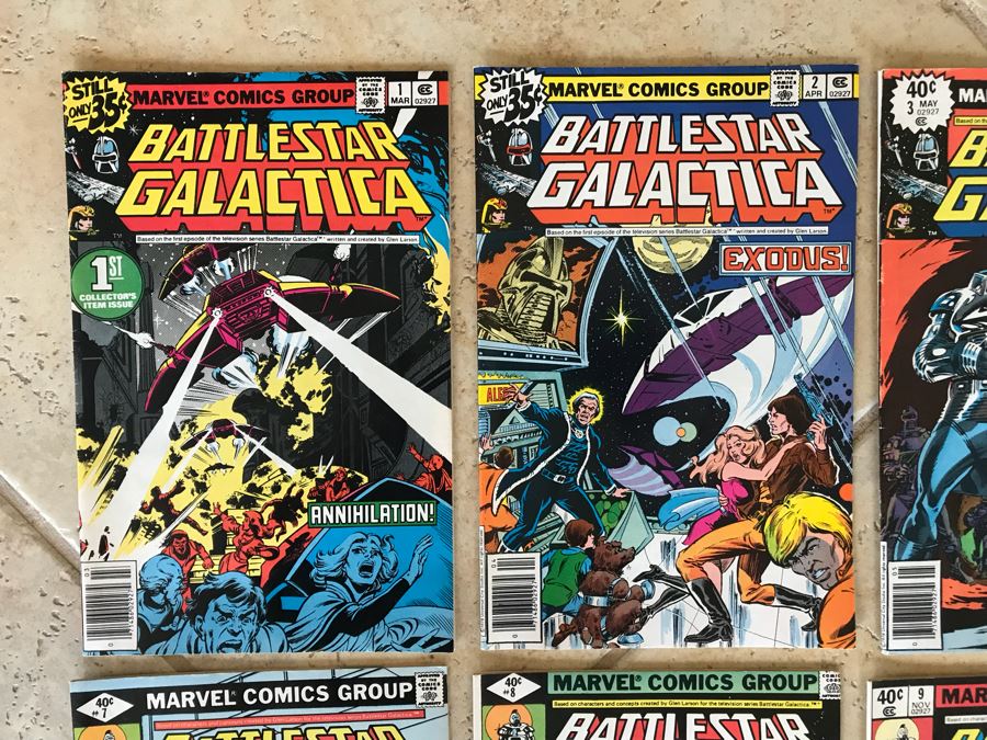 (23) Marvel Battlestar Galactica Comic Books Entire Set Issues 1-23 [Photo 2]