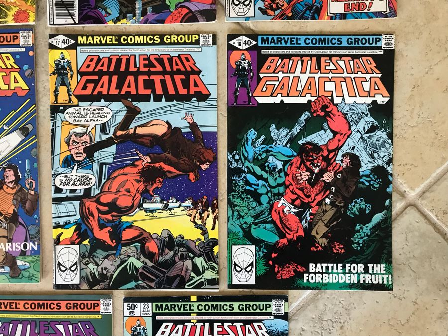 (23) Marvel Battlestar Galactica Comic Books Entire Set Issues 1-23 [Photo 10]