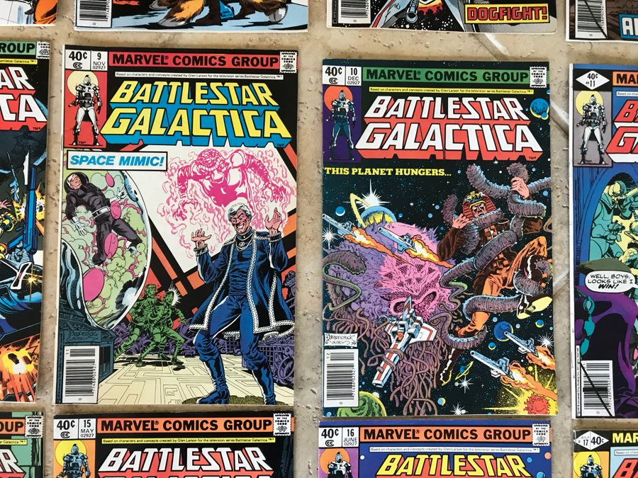 (23) Marvel Battlestar Galactica Comic Books Entire Set Issues 1-23 [Photo 6]