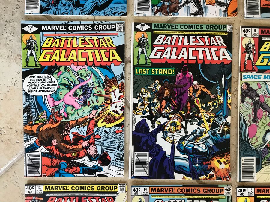 (23) Marvel Battlestar Galactica Comic Books Entire Set Issues 1-23 [Photo 5]