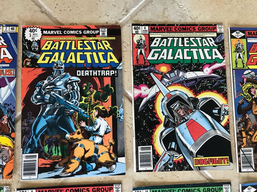 (23) Marvel Battlestar Galactica Comic Books Entire Set Issues 1-23 [Photo 3]