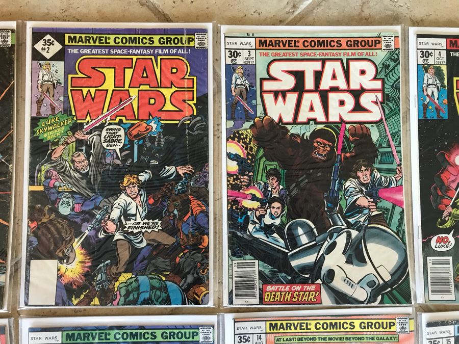 (21) Marvel STAR WARS Comic Books Includes Issue 1 And Annual Issue 1 ...