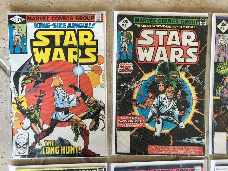 (21) Marvel STAR WARS Comic Books Includes Issue 1 And Annual Issue 1 - See Photos [Photo 2]