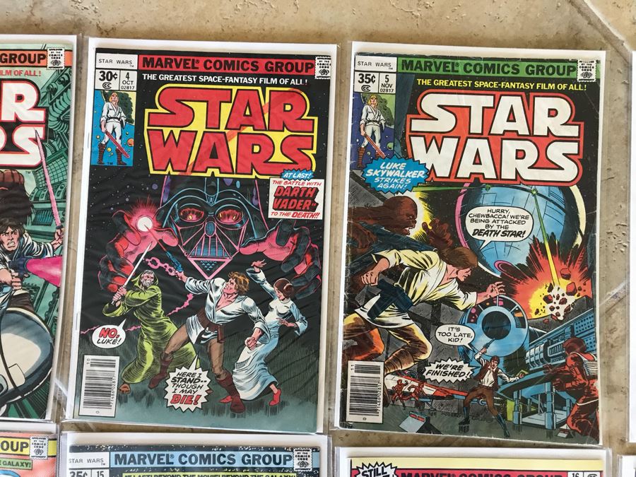 (21) Marvel STAR WARS Comic Books Includes Issue 1 And Annual Issue 1 ...