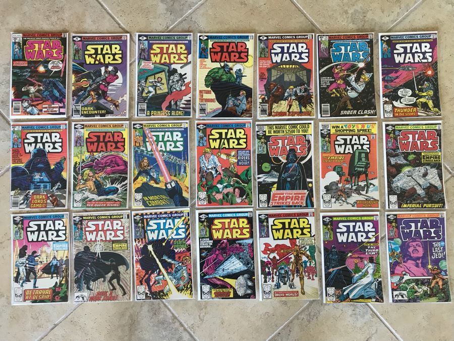 (21) Marvel STAR WARS Comic Books - See Photos [Photo 2]
